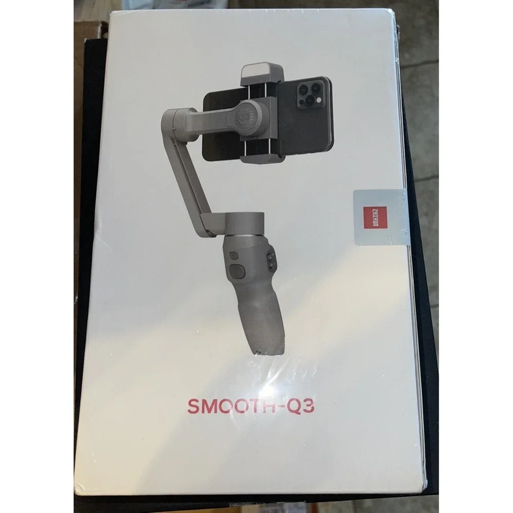 Zhiyun Smooth Q3 Smartphone Gimbal Stabilizer Vlog Youtube Video + Extension Bar